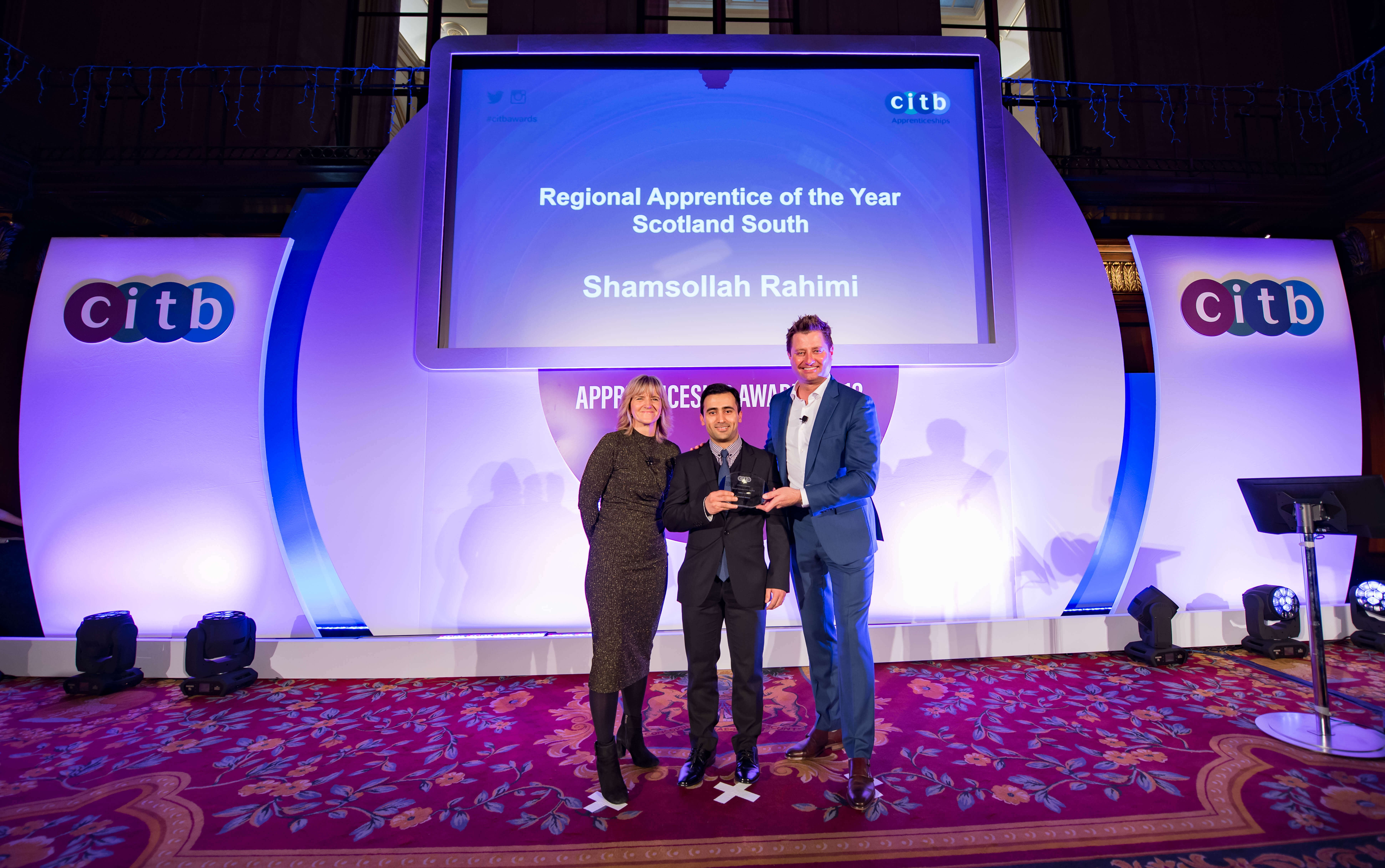 Apprentice makes it a double at CITB Awards image