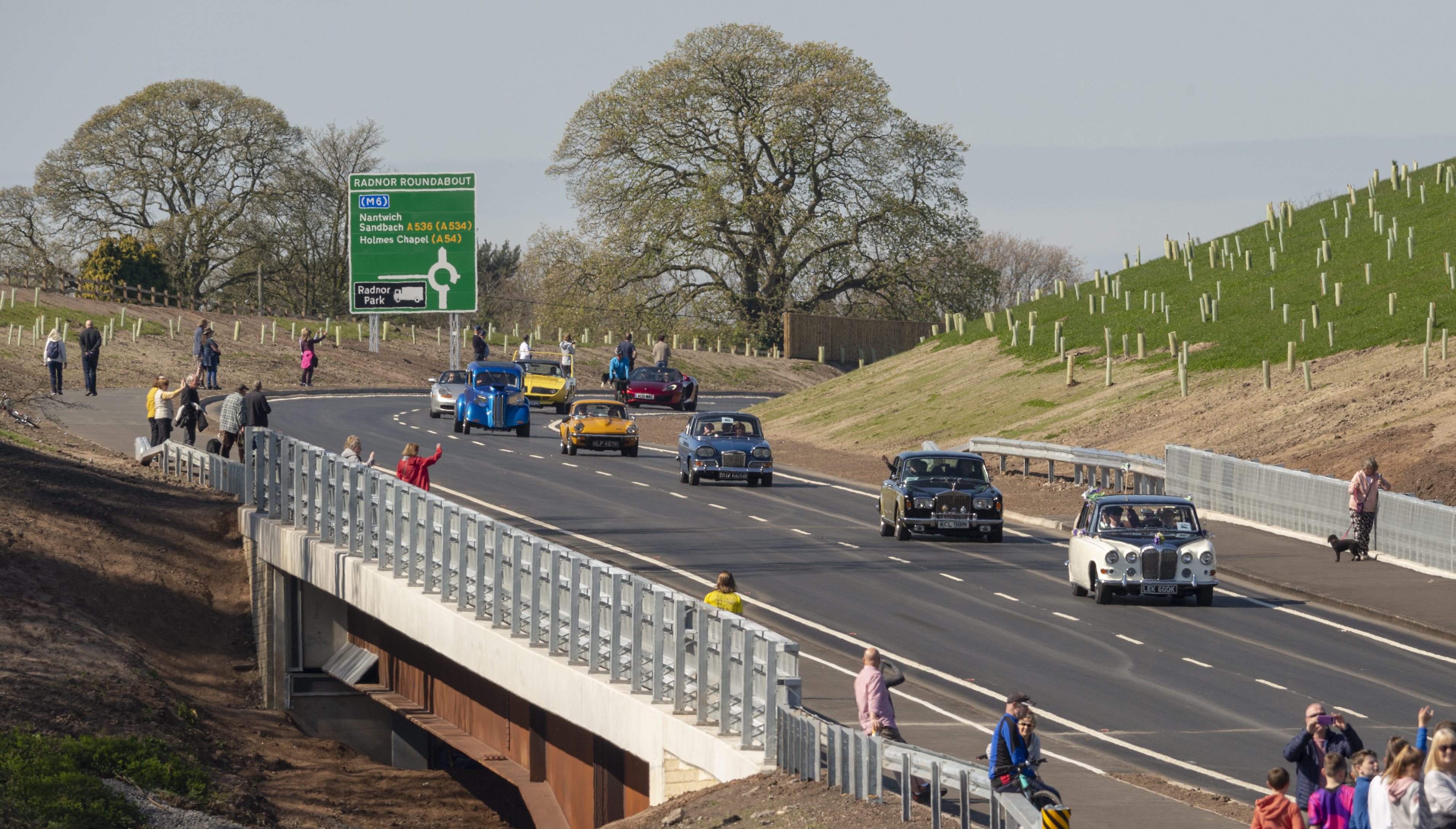 Historic day as £90m Congleton link road opens image