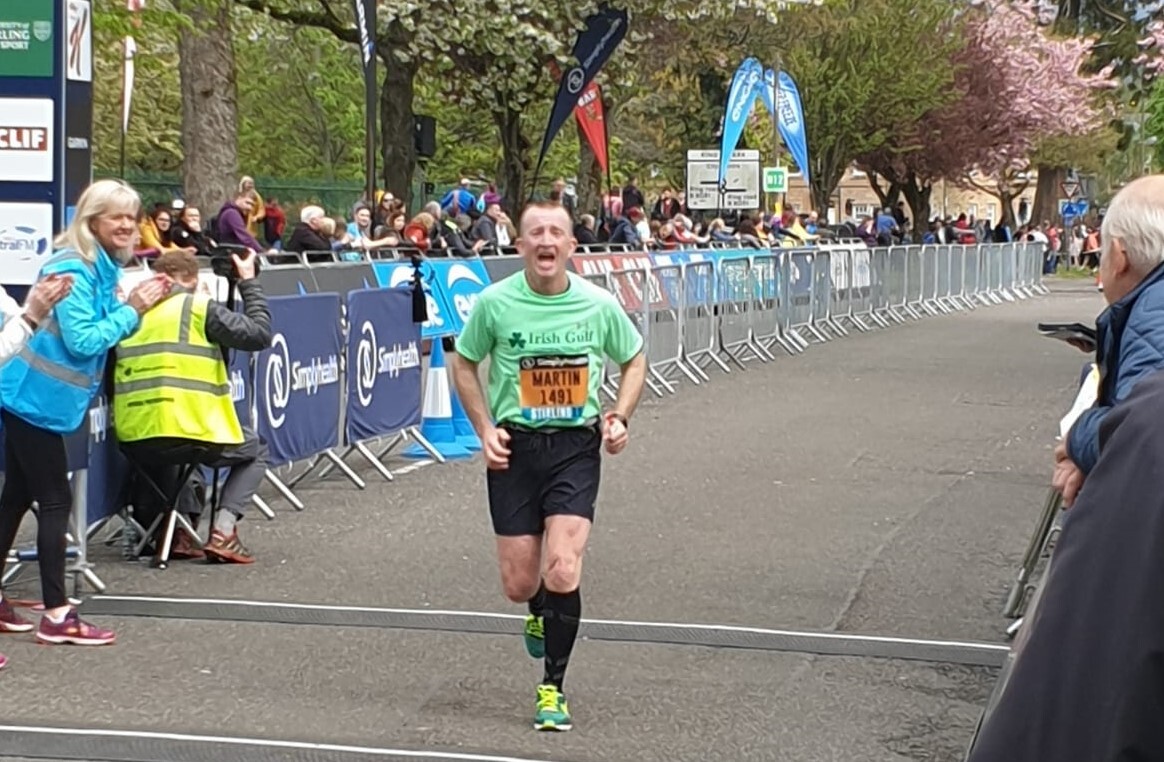 Marathon man Marty’s Stirling effort image