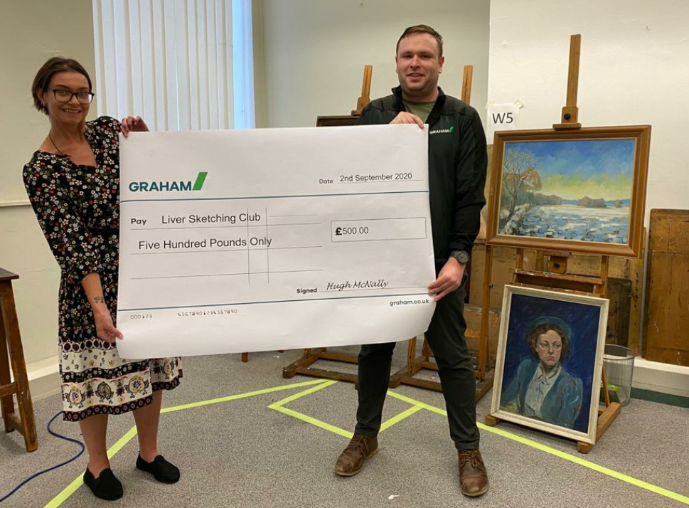 GRAHAM donation helps Liverpool arts club stay picture perfect image